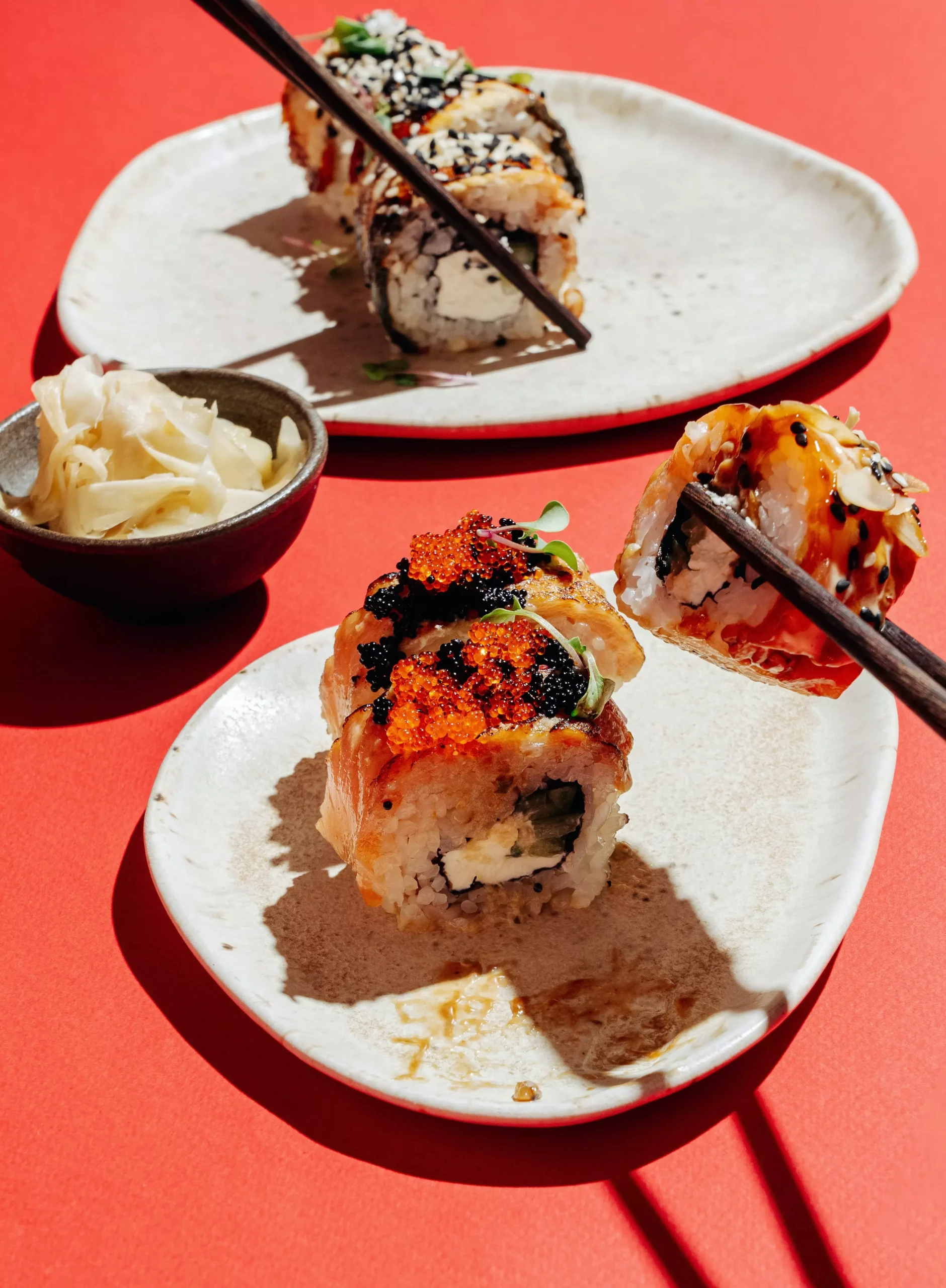 Fresh Sushi Yuzu Rolls: A Tantalizing Culinary Experience